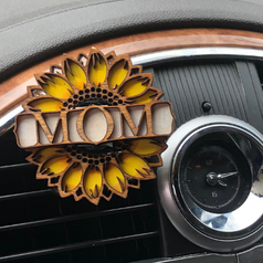 Car Vent Air Freshener Sunflower - Sign Party Choice