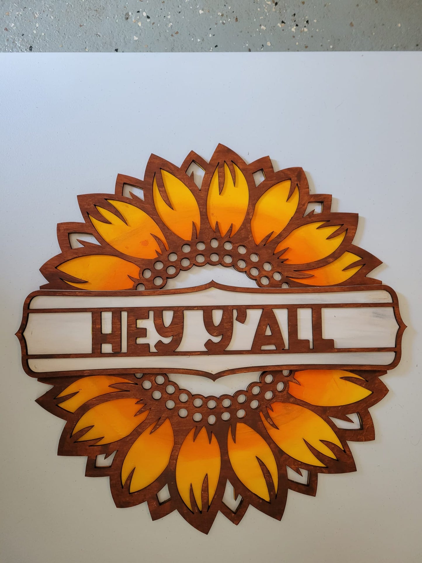 Door Hanger Sunflower - Sign Party Choice